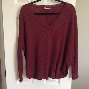 UO waffle knit